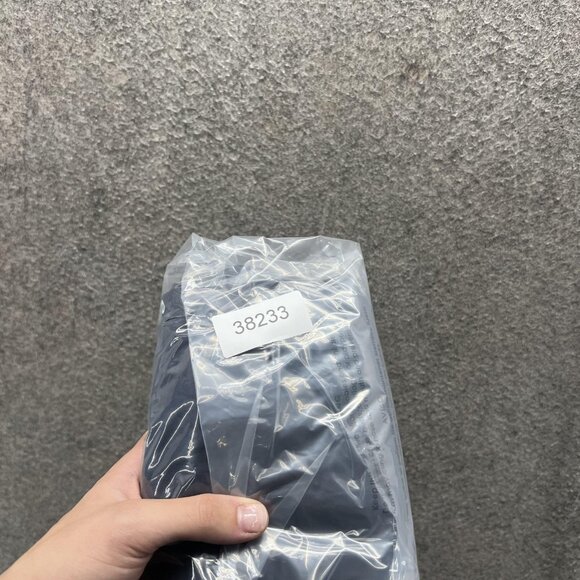 Adidas Pants Womens Medium Navy Blue Tiro 17 Training 3 Stripe Athletic Track - Picture 10 of 10